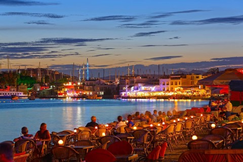 Restaurant in Kumbahce Bay
