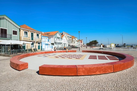 Typical colorful houses