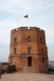 Gediminas Tower on Castle Hill