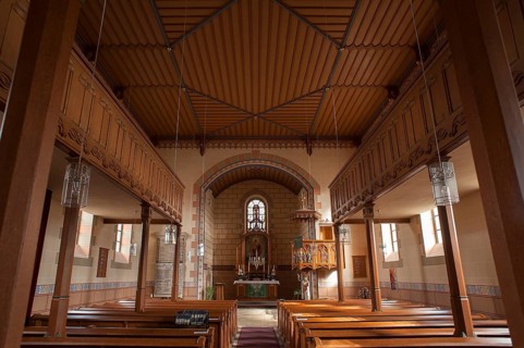 Interior with altar