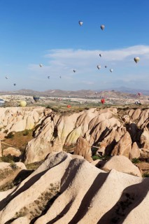 Hot air balloons