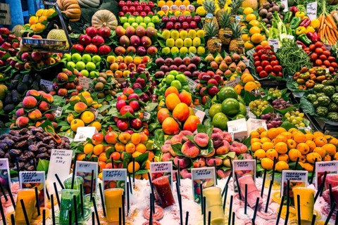 Fruits on the market
