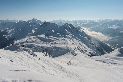 Silvretta Montafon skiing region