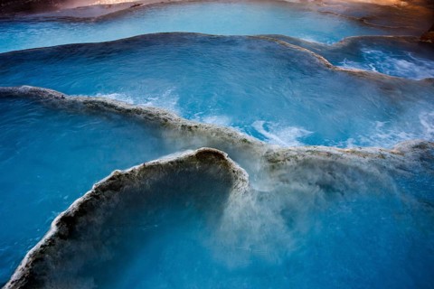 Thermal waterfalls