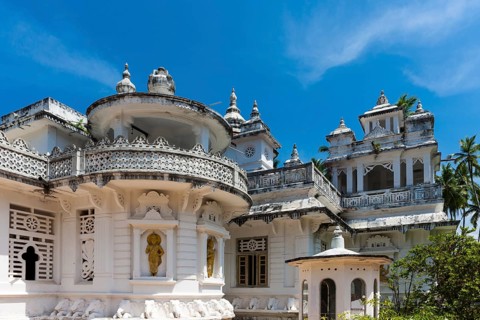 Old Buddhist temple complex of Sri Pushparama Maha Viharaya