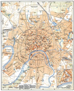 Historical city map