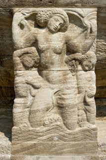Relief by Heinrich Jobst at the 'Grosser Sprudel' fountain