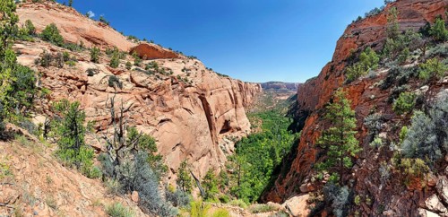View into the Betatakin Canyon
