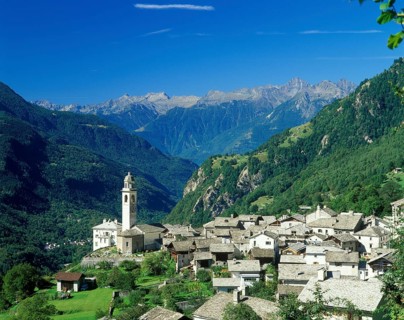 Townscape of Soglio