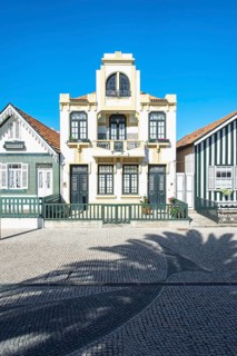 Typical colorful houses