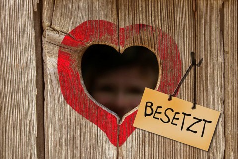 Sign 'Besetzt'