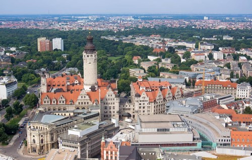Cityscape with New City Hall