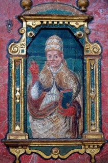 Wood painted panel