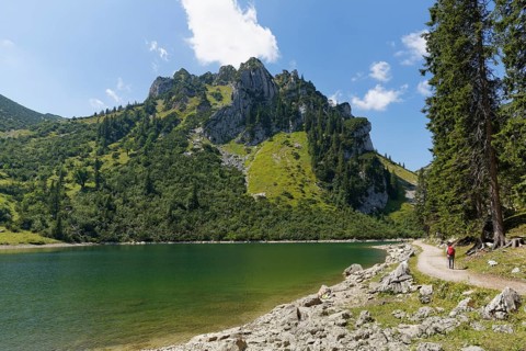 Soinsee Lake and Mt Ruchenkopfe
