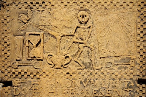 Tomb slab