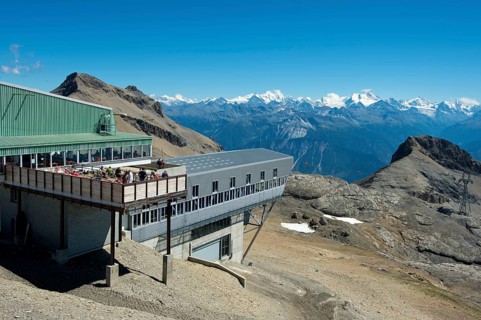 Plaine Morte mountain station