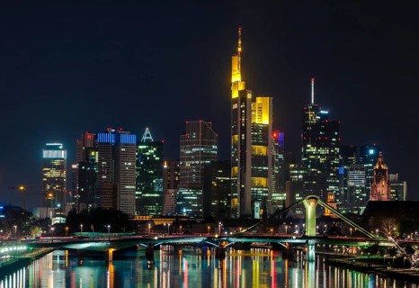 Skyline at night