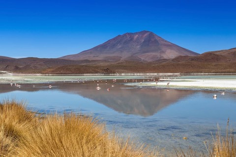 The lake Laguna Hedionda