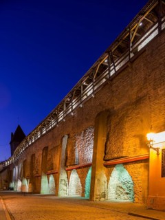 Part of the city wall