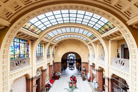 Art Nouveau hall