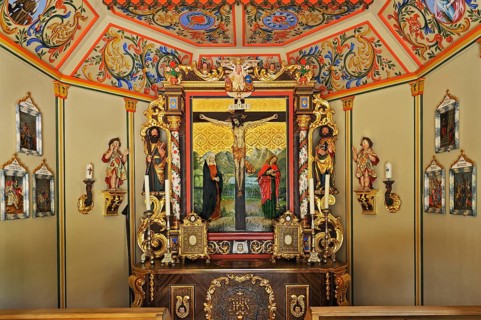 Orthodox chapel in Markus Wasmeier Farm and Winter Sports Museum