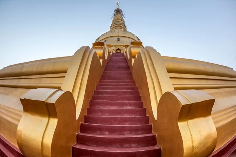 Red stairs