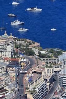 Racecourse at the Yacht Club Monaco