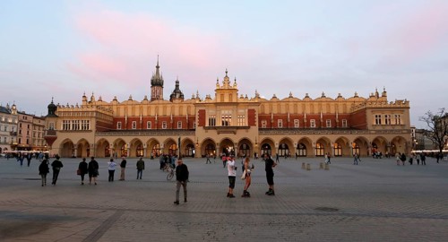 Cloth Hall on the main market square