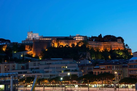 Prince's Palace of Monaco or Palais Princier de Monaco