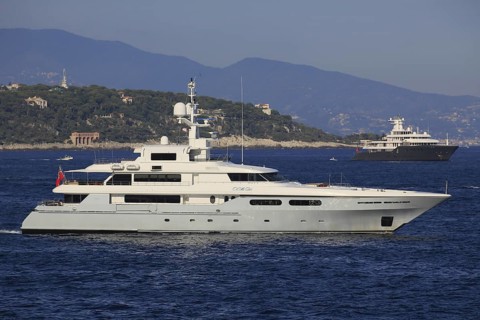 Codecasa motor yacht Ol Mi Da at Cap Martin