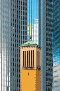 Steeple of Matthauskirche church