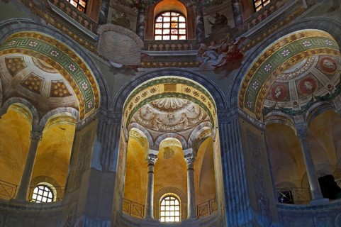 Mosaics in the Basilica of San Vitale