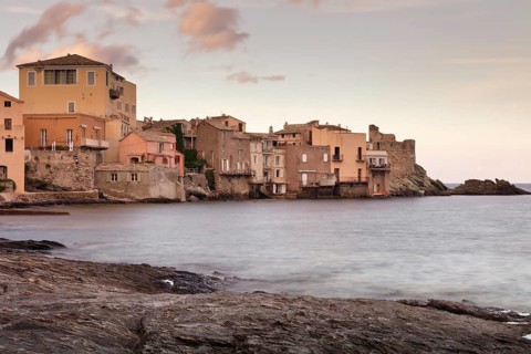 Houses on the sea