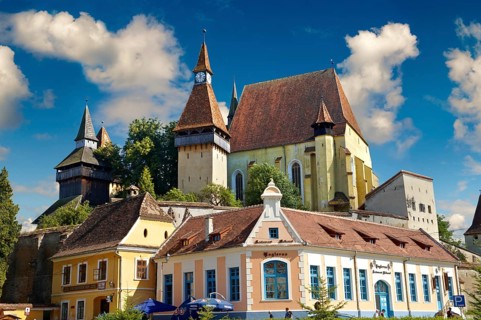 Saxon fortified church of Biertan