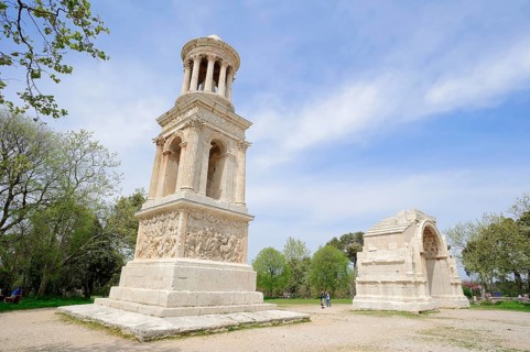Roman Mausoleum of the Julii and Triumphal Arch