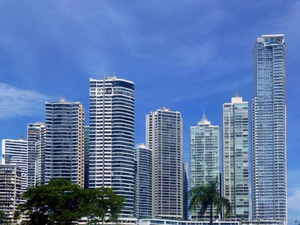 Skyline in the town centre