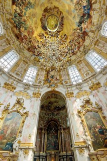Dome with fresco by Jacob Zeiller