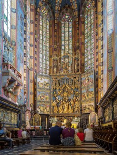 Gothic high altar by Veit Stoss