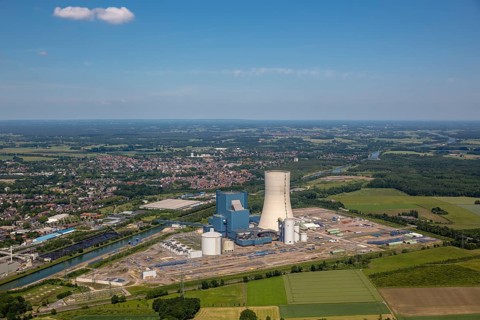 EON Datteln power plant under construction