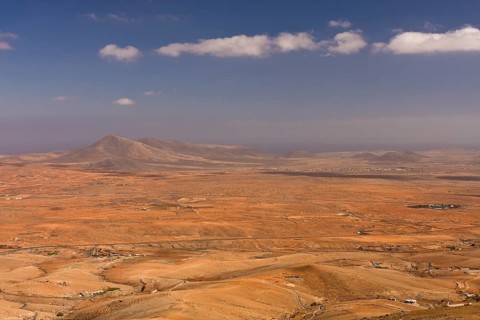View of the Valle de Santa Ines from the Mirador de Morro Velosa