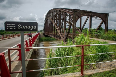 Old arched bridge