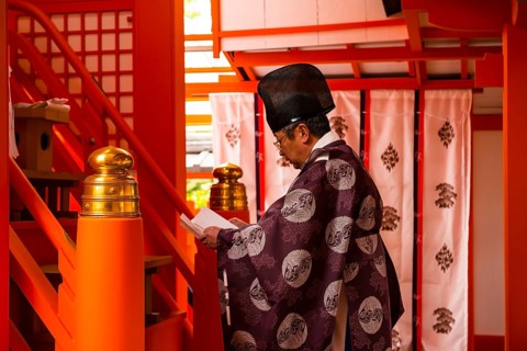 Man praying
