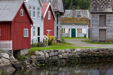 Old wooden houses