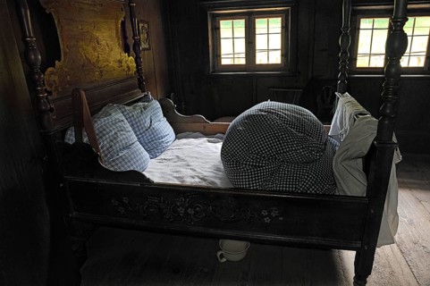 Bedchamber in Markus Wasmeier Farm and Winter Sports Museum