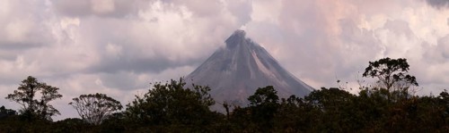 The Arenal volcano