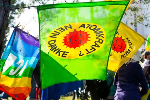 Anti-nuclear demonstration on the 3rd anniversary of the Fukushima nuclear disaster