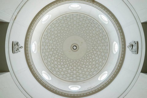 The dome of the Basilica Minor Santi Pietro e Paolo