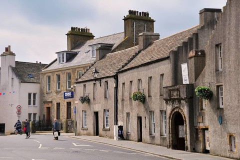 Typical row of houses on Broad Street