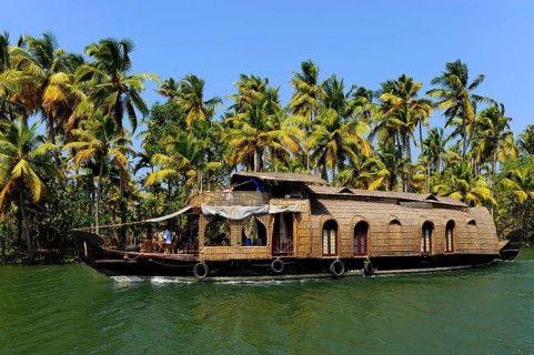 Typical converted rice boat