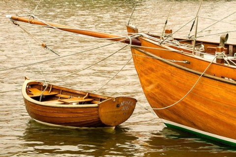 Wooden boats